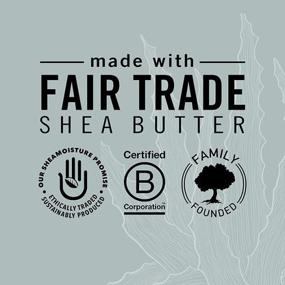 Shea Moisture African Black Soap with Shea Butter 99g | For Acne Prone Face & Body Bar Soap