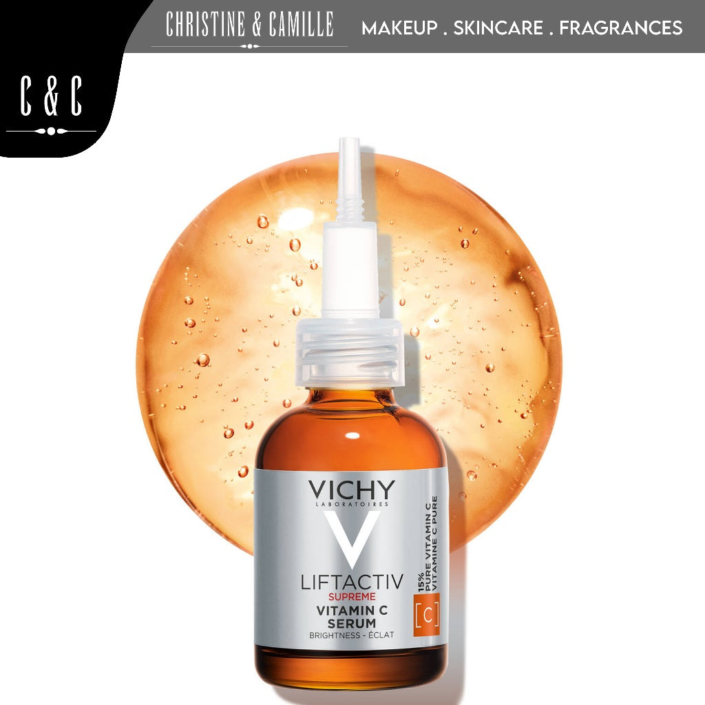 Vichy LiftActic Vitamin C Serum 30ml EXP 08.26 | 15% Pure Vitamin C + Brightening Skin Corrector