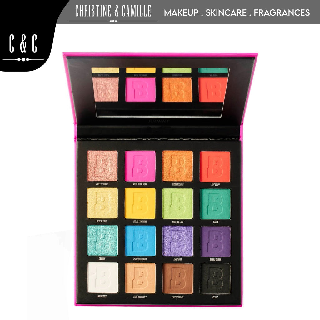 Beauty Bay BRIGHT 16 Pan Pressed Eyeshadow Palette
