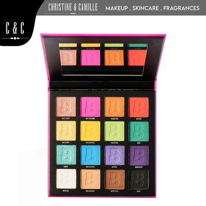 Beauty Bay BRIGHT 16 Pan Pressed Eyeshadow Palette