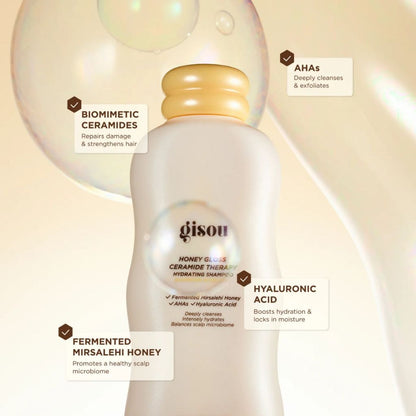 Gisou Honey Gloss Ceramide Therapy Hydrating Shampoo