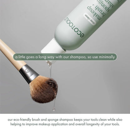 Ecotools Makeup Brush + Sponge Shampoo 177ml