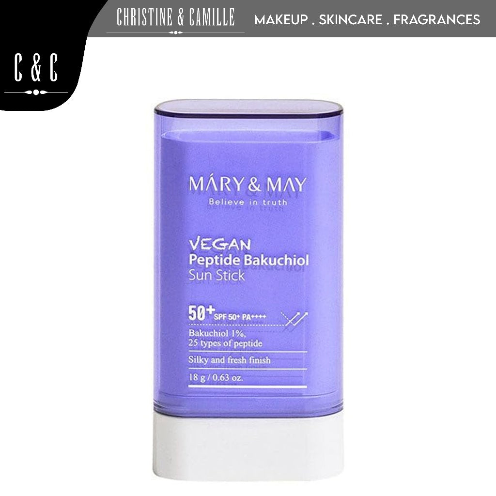 Mary & May Vegan Peptide Bakuchiol Sun Stick EXP 06.26 SPF+ PA++++ 18g