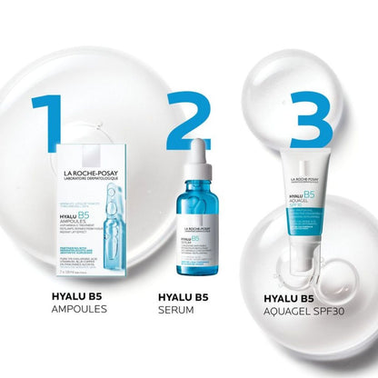 La Roche Posay Hyalu B5 Aquagel SPF30 50ml EXP 09.27 | Anti-Photoaging Moisturizer