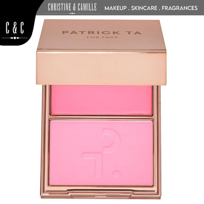 Patrick Ta Major Headlines Double-Take Crème & Powder Blush Duo