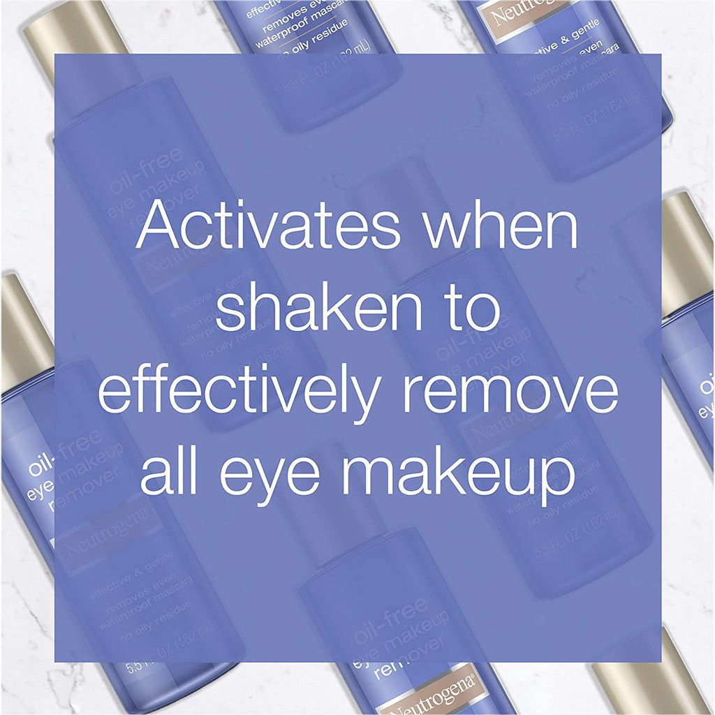 Neutrogena Oil Free Eye Makeup Remover | Non-Greasy Makeup Remover