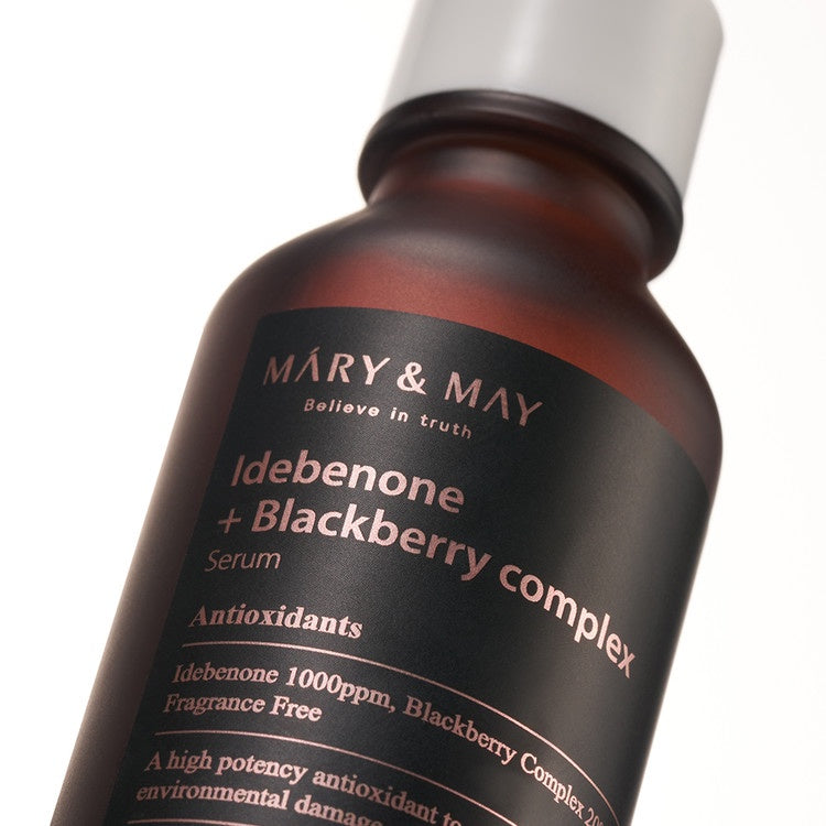 Mary & May Idebenone + Blackberry Complex Serum 30ml EXP 11.26