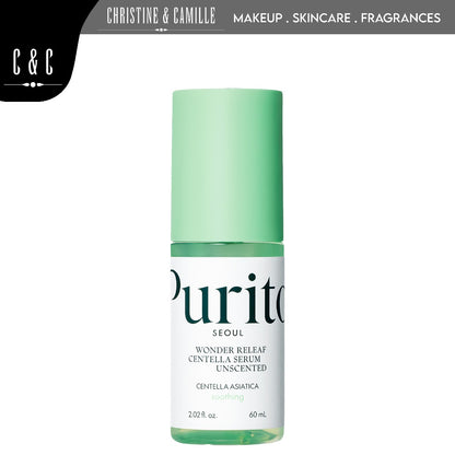 PURITO Wonder Releaf Centella Unscented Serum | Rapid Soothing Serum