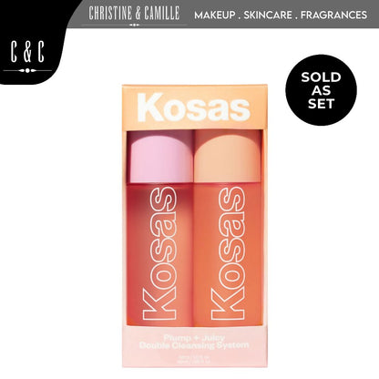 Kosas Plump + Juicy Double Cleansing Set