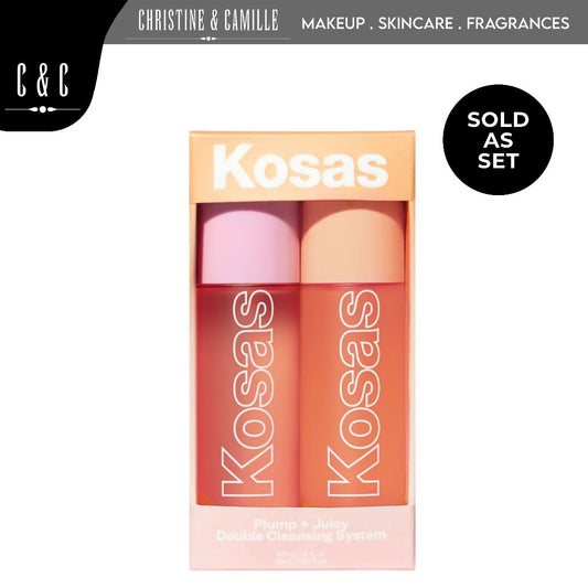 Kosas Plump + Juicy Double Cleansing Set