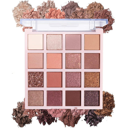 Wet n Wild 16 Pan Eyeshadow Palette Always Blushin' 15g