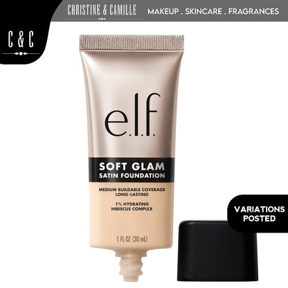 ELF Soft Glam Satin Foundation 30ml