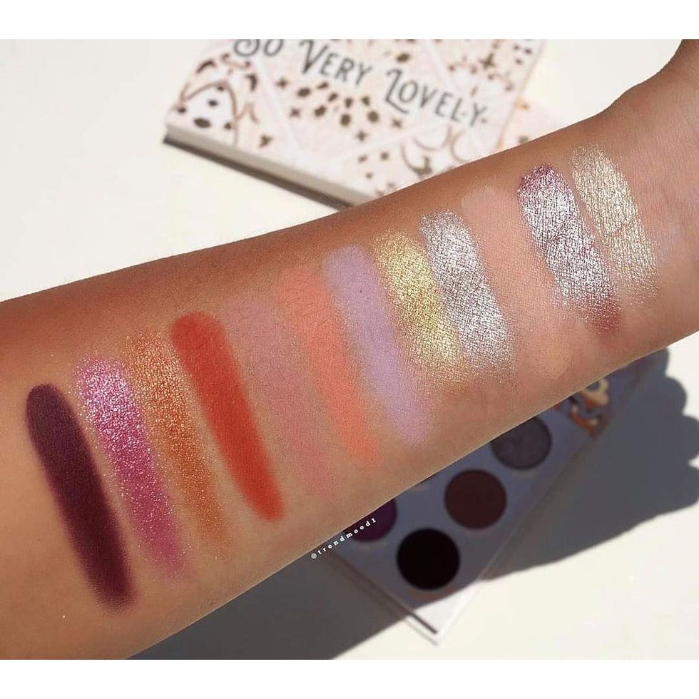 Colourpop SO VERY LOVELY 12 Pan Pressed Eyeshadow Palette