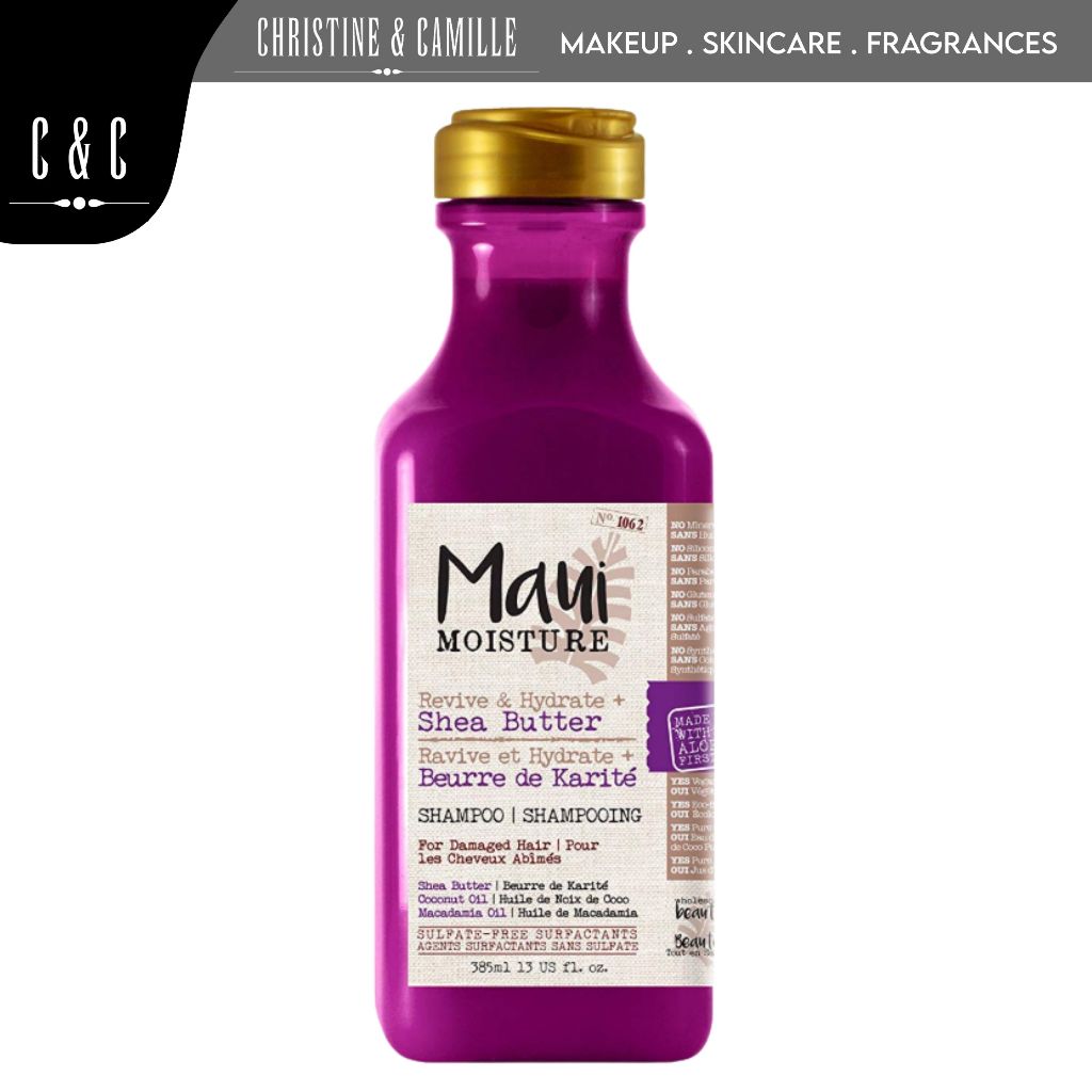 Maui Moisture Hair Care Revive & Hydrate Shea Butter Shampoo 385ml