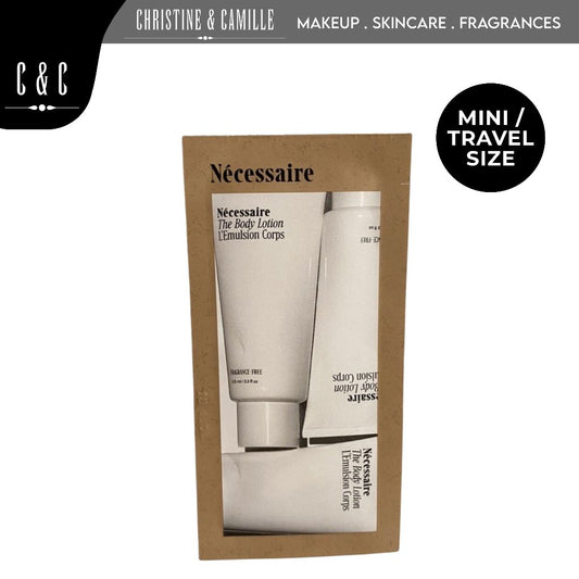 Necessaire The Body Lotion 10ml FRAGRANCE FREE | Travel Size Sachet