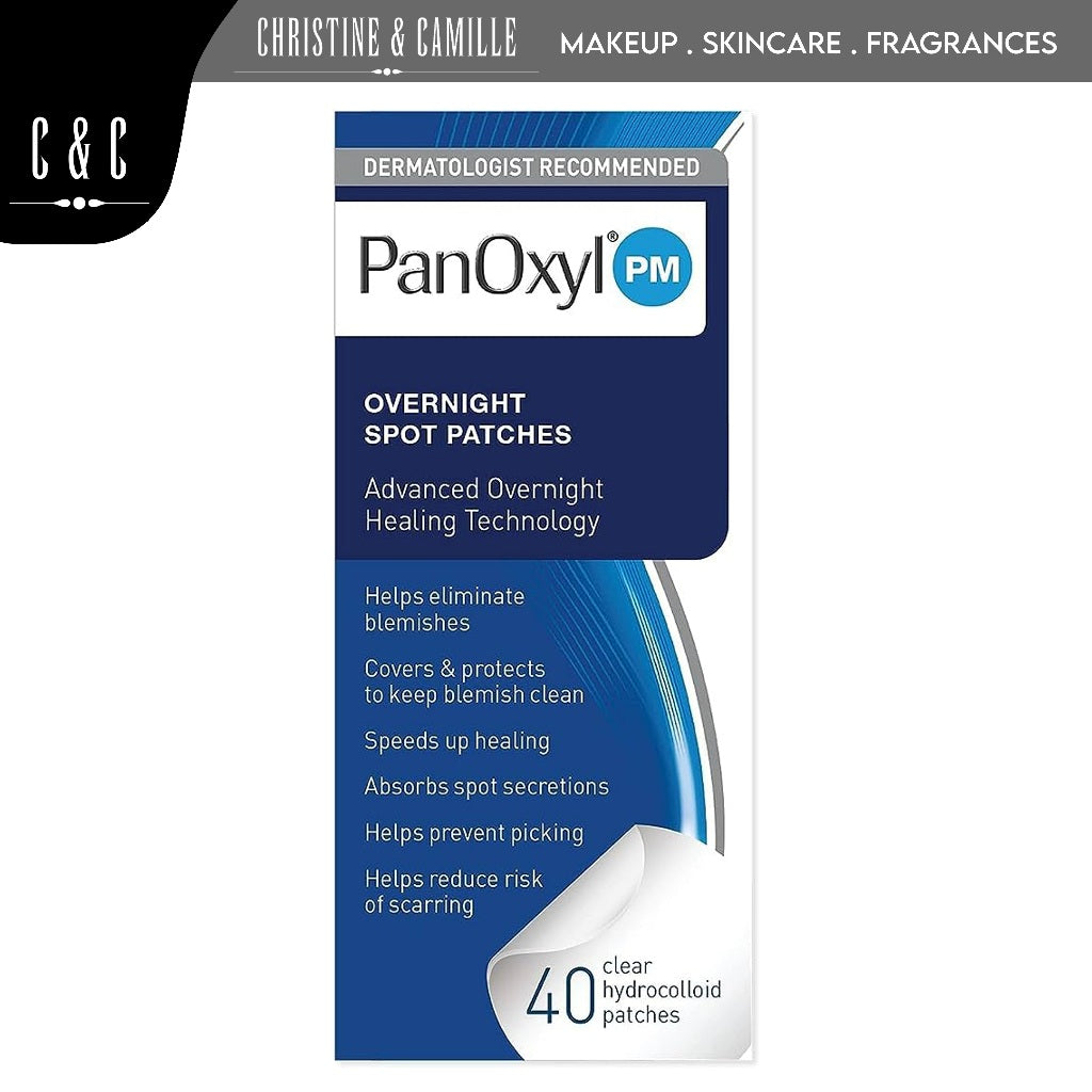 Panoxyl PM Overnight Spot Patches | 40-Count Hydrocolloid Patches