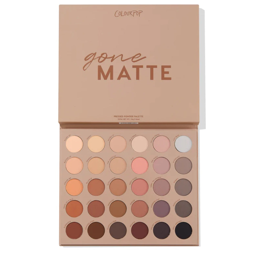 Colourpop GONE MATTE 30 Pan Pressed Eyeshadow Palette