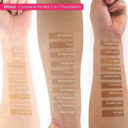 Milani Conceal + Perfect 2in1 Foundation 30ml