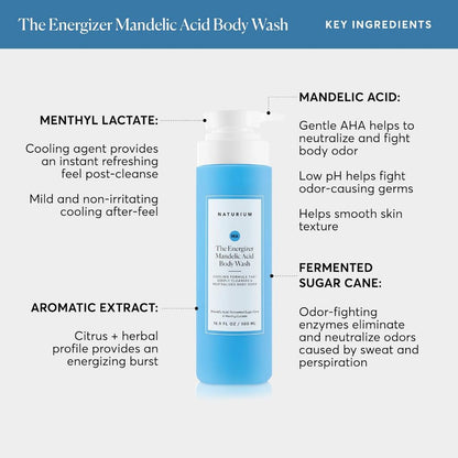 Naturium The Energizer Mandelic Acid Body Wash 500ml