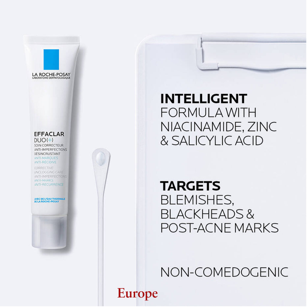 La Roche Posay Effaclar Duo 40ml | Anti-Blemish Moisturizer USA & Europe