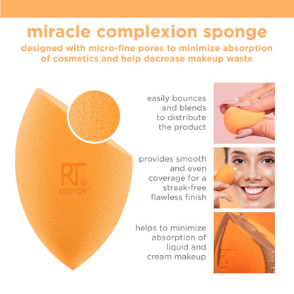 Real Techniques 4-PC Miracle Complexion Sponge