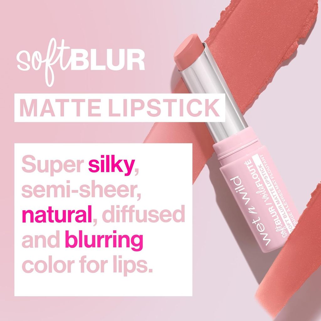Wet n Wild Soft Blur Matte Lipstick 3.15g