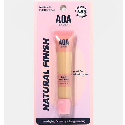 AOA Studio Paw Paw Liquid Concealer 11ml | Natural Finish | For All Skin Types