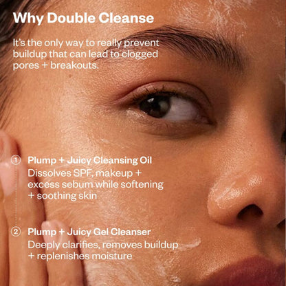 Kosas Plump + Juicy Double Cleansing Set