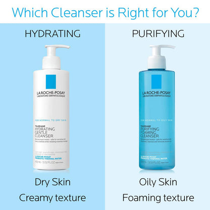 La Roche Posay Toleriane Purifying Foaming Cleanser | Normal to Oily Skin