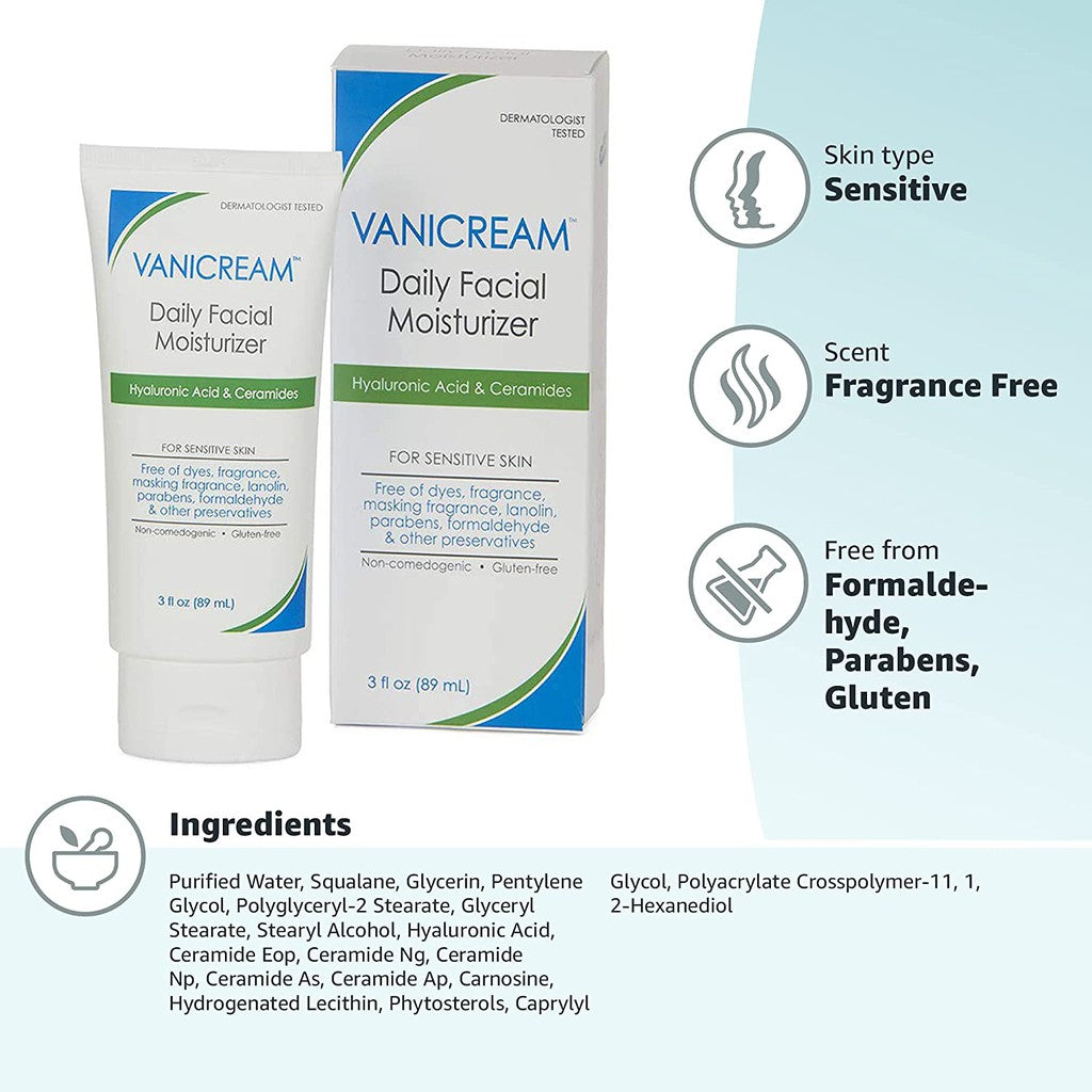 Vanicream Daily Facial Moisturizer 89ml