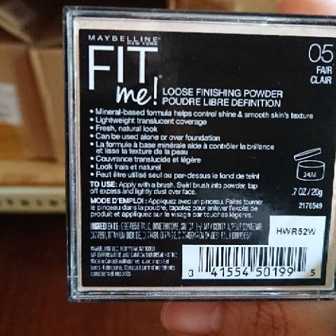 Maybelline Fit Me Loose Finishing Powder 20g