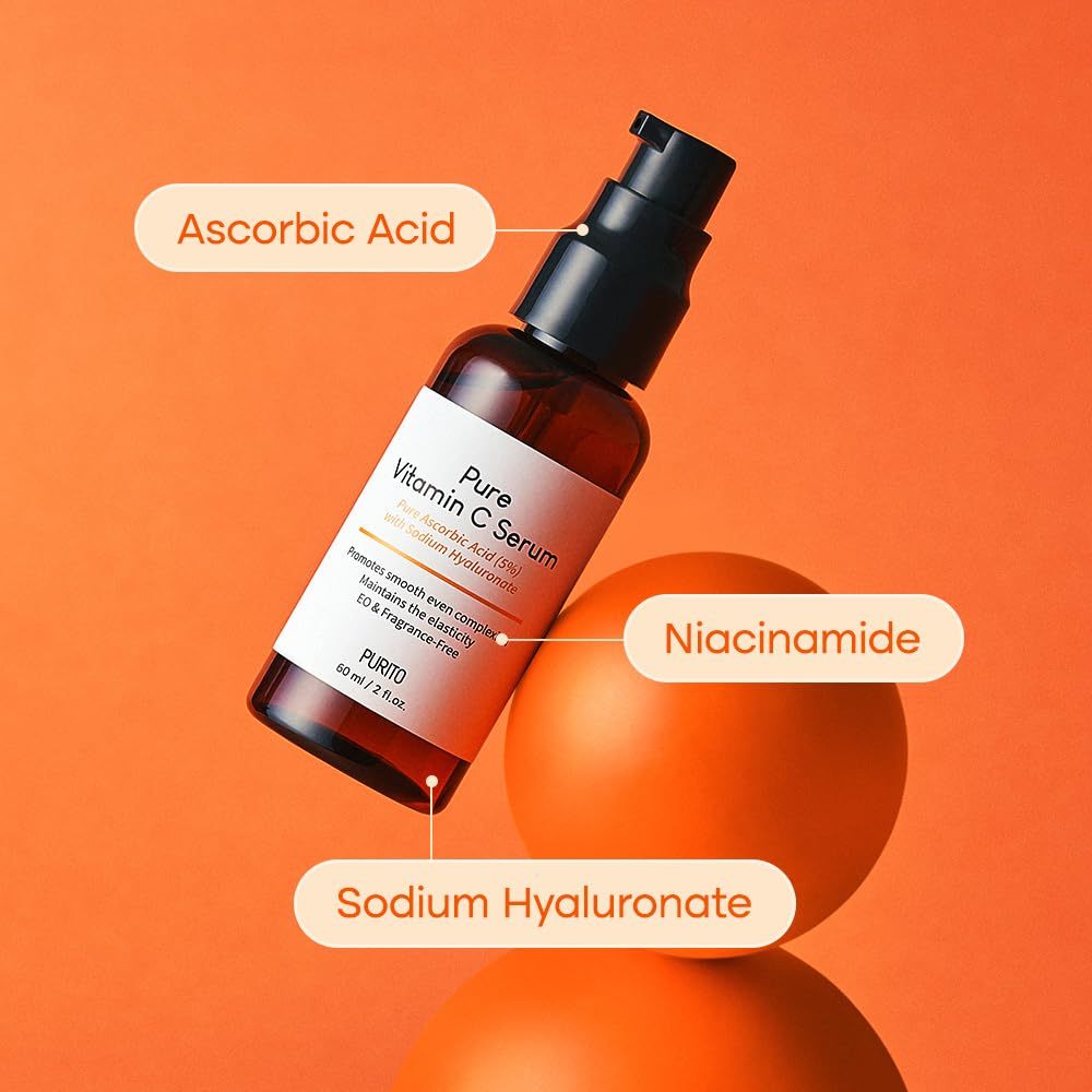 PURITO Pure Vitamin C Serum 60ml EXP 01.27 | 5% Ascorbic Acid