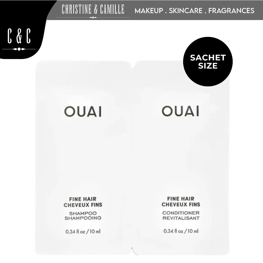 Ouai Shampoo & Conditioner 10ml | Sachet Size