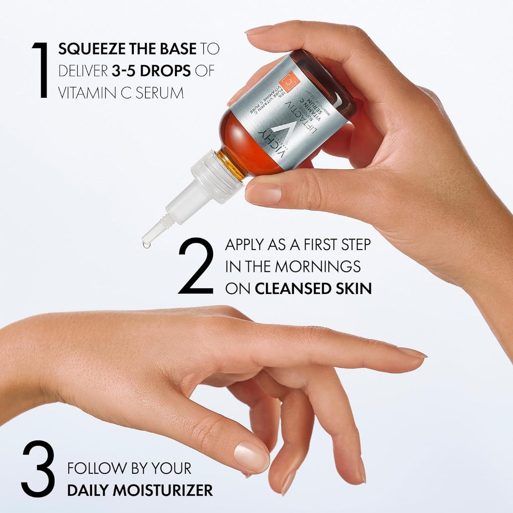 Vichy LiftActic Vitamin C Serum 30ml EXP 08.26 | 15% Pure Vitamin C + Brightening Skin Corrector