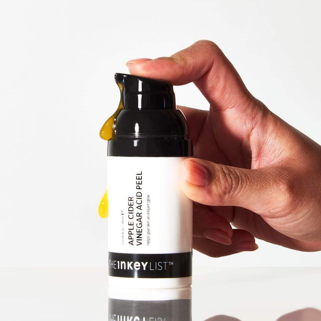The Inkey List Apple Cider Vinegar Acid Peel 30ml | Even Skintone & Texture | Best for Blemish Prone