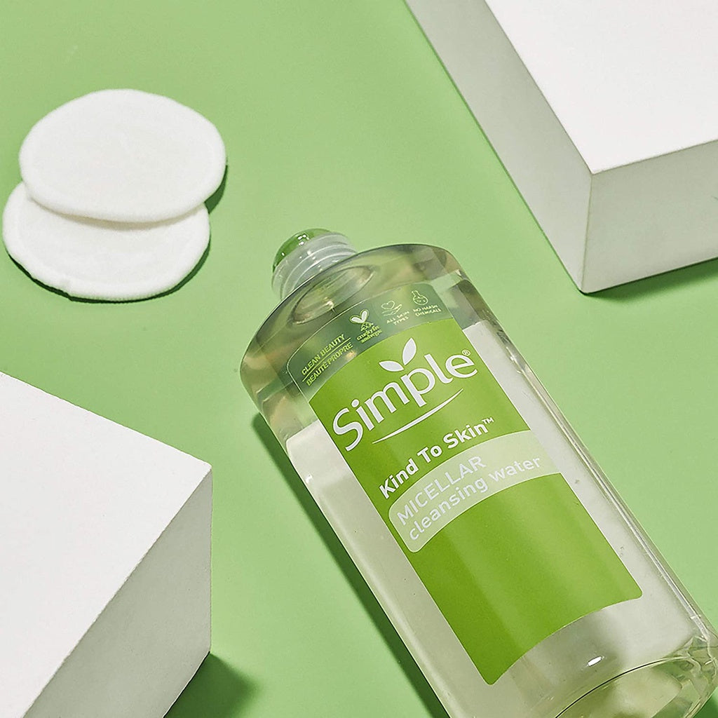 Simple Kind to Skin Micellar Cleansing Water 400ml | For All Skin Types