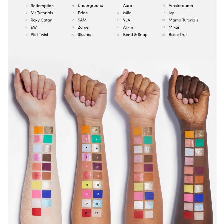 Beauty Bay x NikkieTutorials 20 Pan Pressed Eyeshadow Palette