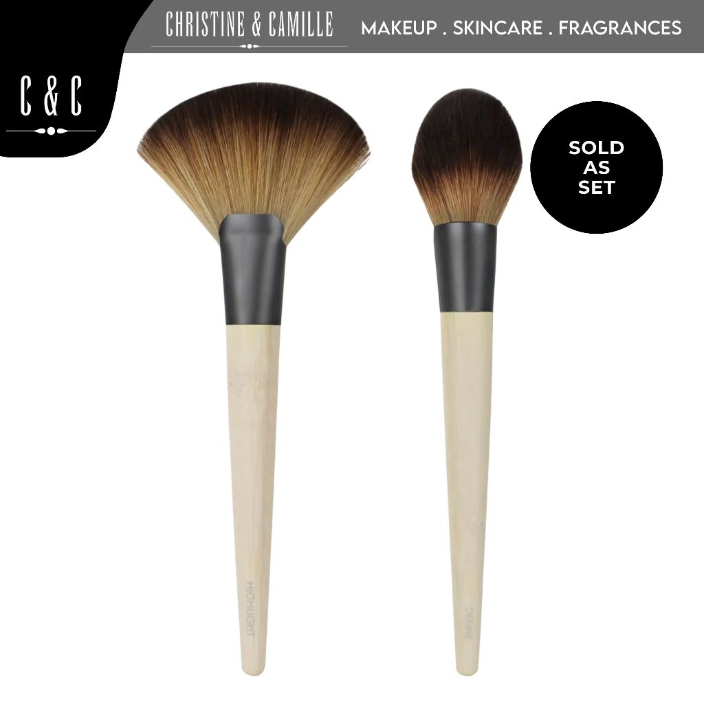 EcoTools DEFINE and HIGHLIGHT DUO Brush Set | 2-Pc Brush Set