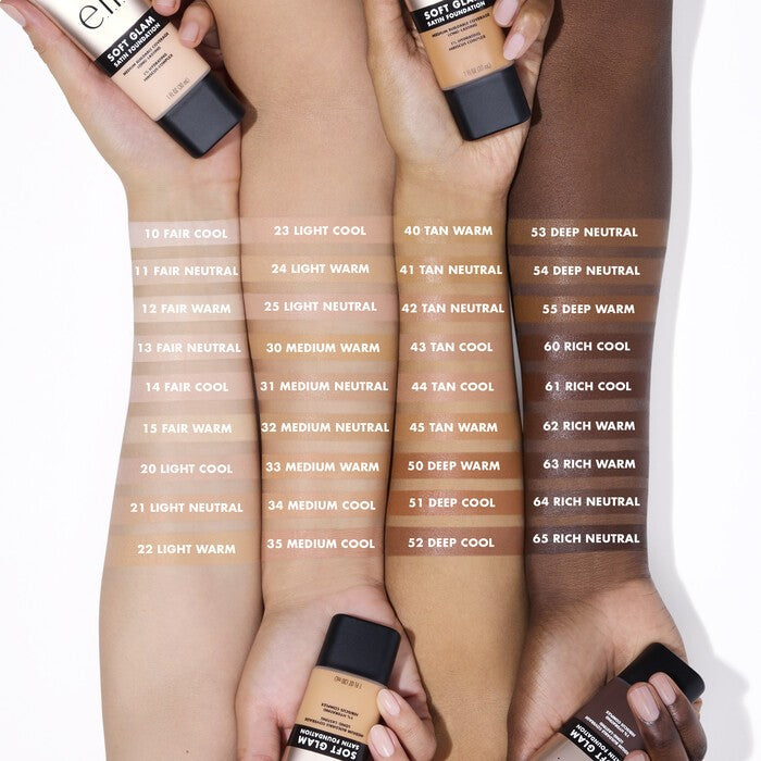 ELF Soft Glam Satin Foundation 30ml
