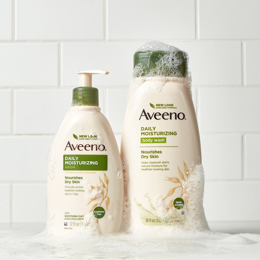 Aveeno Daily Moisturizing Body Wash with Nourishing Oat 12oz