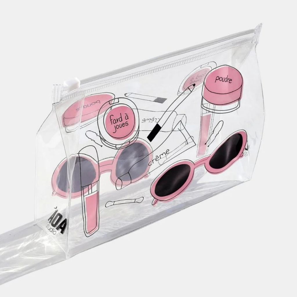 AOA Studio Clear Makeup Pouch | PVC Makeup Pouch