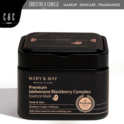 Mary & May Premium Idebenone Blackberry Complex Mask EXP 02.27