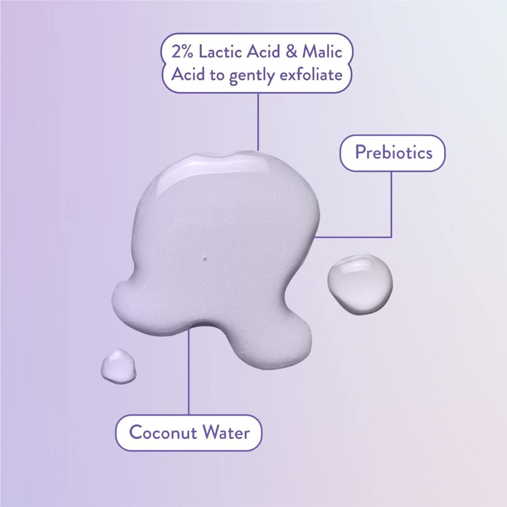 Biore Hydrate & Glow Toner 235ml | 2% Lactic Acid + Malic Acid