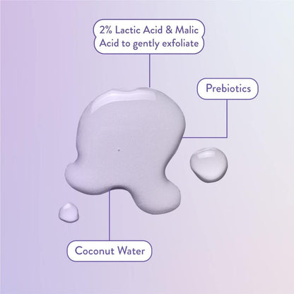 Biore Hydrate & Glow Toner 235ml | 2% Lactic Acid + Malic Acid