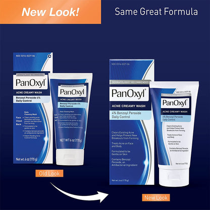 Panoxyl Acne Foaming Wash | Variations Posted | 10% Maximum Strength | 4% Daily Control