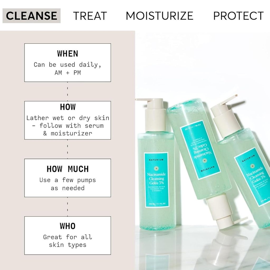 Naturium Niacinamide Cleansing Gelee 3% 210ml