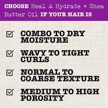 Maui Moisture Hair Care Revive & Hydrate Shea Butter Shampoo 385ml