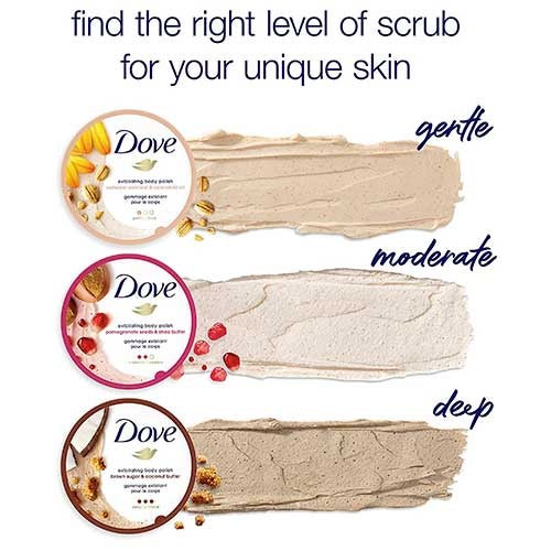 Dove Exfoliating Body Polish 298g