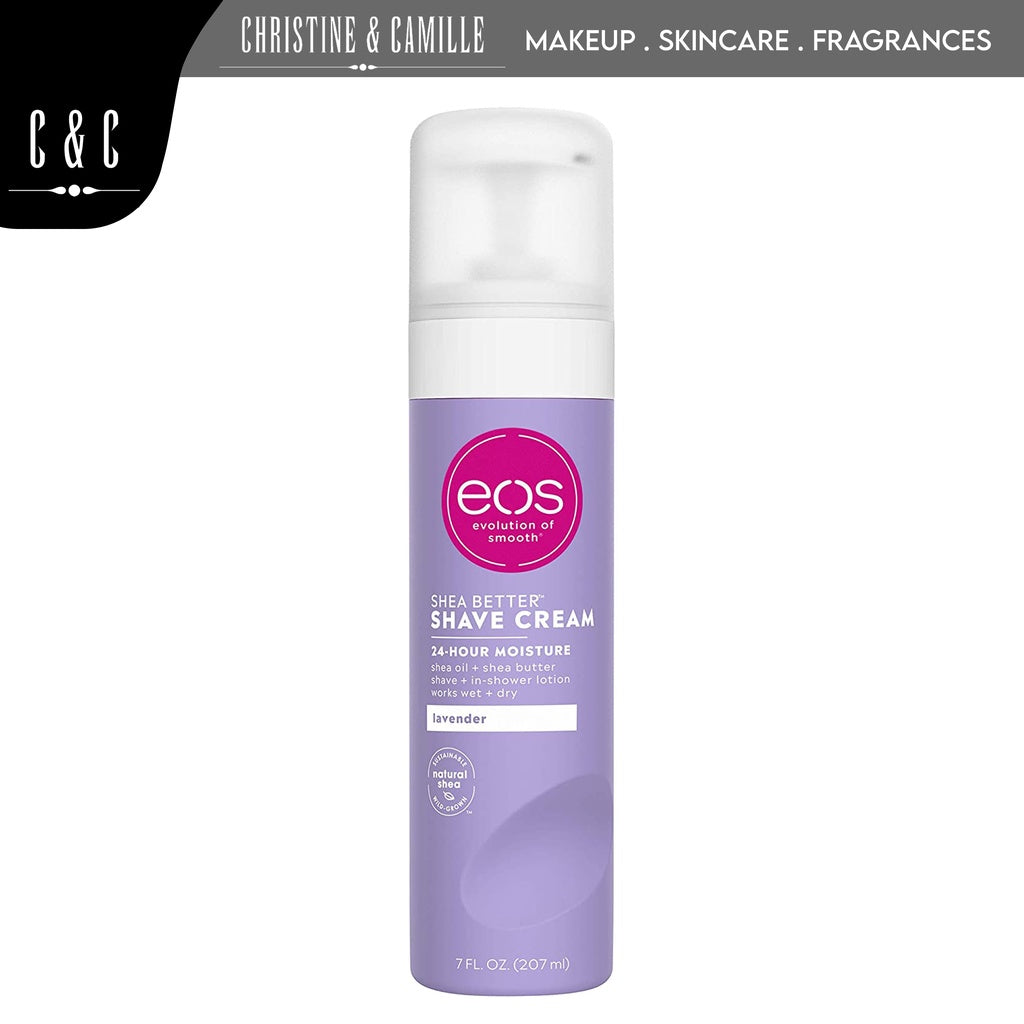 EOS Shea Better Shave Cream 207ml | Non Foaming Shave Cream