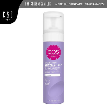 EOS Shea Better Shave Cream 207ml | Non Foaming Shave Cream